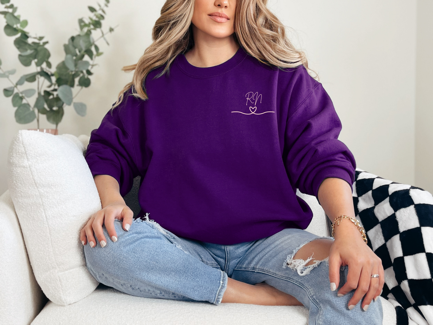 RN Crewneck Sweater